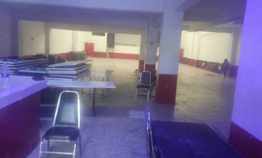 VENTA SALÓN DE EVENTOS COMO BODEGA O PLAZA, COLONIA ROMERO RUBIO CC