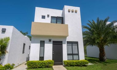 Casa en venta | PASEOS DE MERIDA TIXCACAL | Mod- Santiago | E. INMEDIATA |