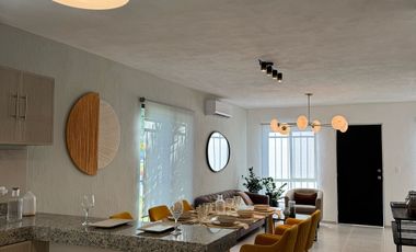 Casa en venta | PASEOS DE MERIDA TIXCACAL | Mod- Santiago | E. INMEDIATA |