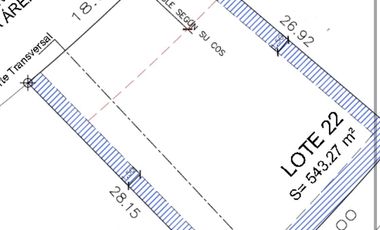 Terreno en VENTA MISIÓN CAÑADA