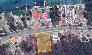 SE VENDE TERRENO COMERCIAL EN LA COSTERA DE BACALAR