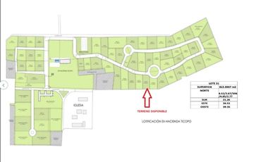 Terreno en venta en ex Hacienda Henequenera Ticopo Yucatán