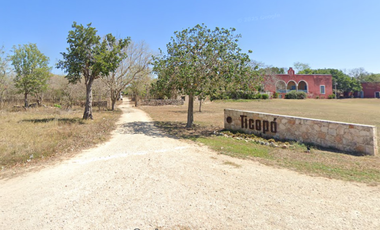 Terreno en venta en ex Hacienda Henequenera Ticopo Yucatán