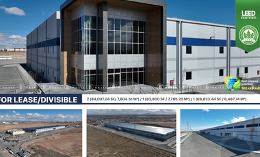 EDIFICIO INDUSTRIAL EN RENTA  AL SUR DE LA CIUDAD DE JUAREZ,