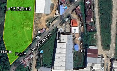 Tanah luas tepi Jalan raya Adisucipto