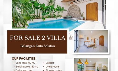 FOR SALE VILLA BRAND NEW MEDITERANIA BALANGAN UNGASAN KUTA SELATAN