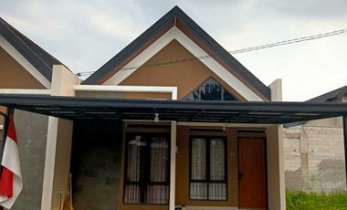 Rumah cluster desain scandinavian serpong 600 jutaan