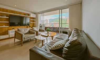 Amoblado HERMOSO Apartamento Los Balsos Poblado