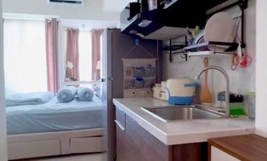 disewakan apartement amor type studio full furnish