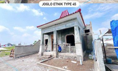 Rumah Murah di Klaten Kota Berkonsep Joglo Etnik!