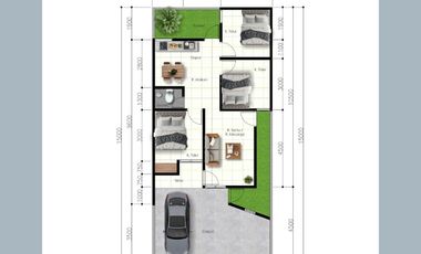 Rumah Kartasura Ala Bali 600 Jt-an SHM 15 Menit Solo Square