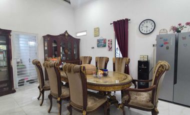 DIJUAL RUMAH FULL FURNISH + CAFE JALAN GOTONG ROYONG KM 7 PALEMBANG