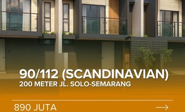 Rumah Modern 2 Lt, Timur Boyolali Kota 5 Menit Pintu Tol