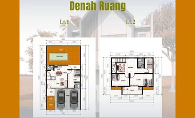 Rumah Modern 2 Lt, Timur Boyolali Kota 5 Menit Pintu Tol