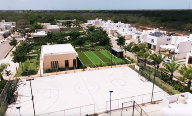 Casa en venta en Conkal con 116 m² de construcción y acceso a amenidades