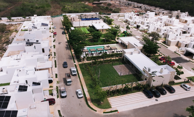 Casa en venta en Conkal con 116 m² de construcción y acceso a amenidades