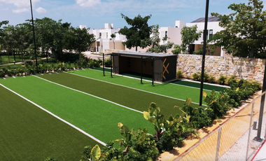 Casa en venta en Conkal con 116 m² de construcción y acceso a amenidades