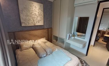 Rumah Mezanine dalam cluster pasir putih