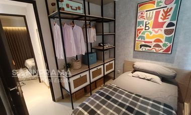 Rumah Mezanine dalam cluster pasir putih