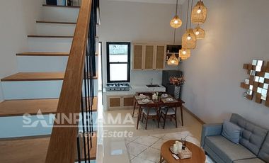 Rumah Mezanine dalam cluster pasir putih