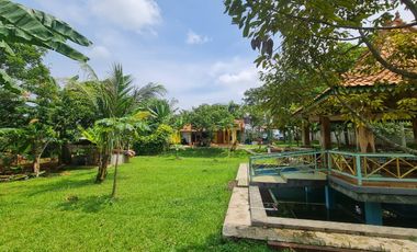 Rumah Vila Javanesse Style dijual Murah, Luas, Asri Purwakarta, SHM