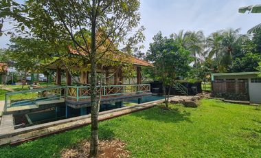 Rumah Vila Javanesse Style dijual Murah, Luas, Asri Purwakarta, SHM