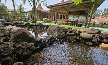 Rumah Vila Javanesse Style dijual Murah, Luas, Asri Purwakarta, SHM