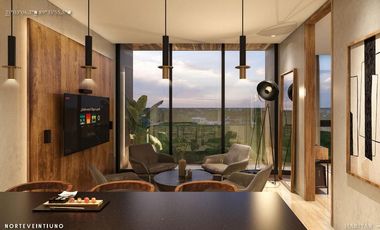 DEPARTAMENTO EN VENTA EN MÉRIDA, STA GERTRUDIS, NORTEVEINTIUNO, MOD. 3, LISTO.