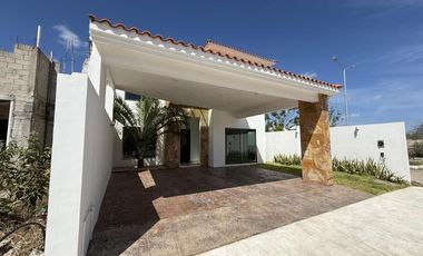 CASA EN VENTA MERIDA, CONKAL, PRIVADA IMPERIO CONKAL, ENTREGA INMEDIATA.
