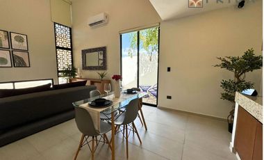 CASA EN VENTA MERIDA, CONKAL, PRIVADA FRIDA RESIDENCIAL, MOD. 1 REC, JUN 2027.