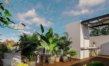 CASA EN VENTA MERIDA, CONKAL, PRIVADA FRIDA RESIDENCIAL, MOD. 1 REC, JUN 2027.