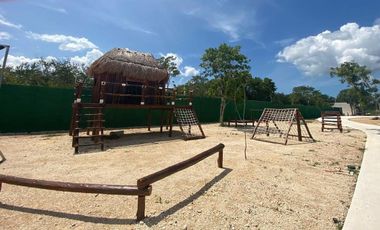 TERRENO/LOTE EN VENTA MERIDA, CONKAL, PRIVADA ZENDERA, ENTREGA INMEDIATA.