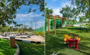 TERRENO/LOTE EN VENTA MERIDA, CONKAL, PRIVADA ZENDERA, ENTREGA INMEDIATA.