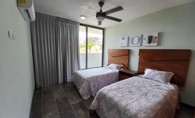 DEPARTAMENTO EN VENTA MERIDA, CONKAL, MERITANA, MOD. NIKTE, ENTREGA INMEDIATA.