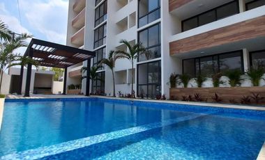 DEPARTAMENTO EN VENTA MERIDA, CONKAL, MERITANA, MOD. NIKTE, ENTREGA INMEDIATA.
