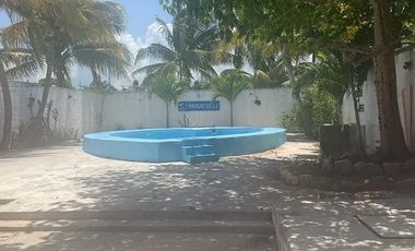 CASA EN VENTA MERIDA, PLAYA PROGRESO, A 2 ESQUINAS DEL MALECON, LISTA.