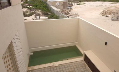 CASA EN VENTA MERIDA, PLAYA SAN BENITO, VILLAS SUNSET, 200 MTS DEL MAR, LISTA.