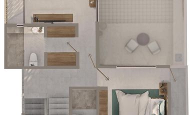 CASA EN VENTA MERIDA, PLAYA SAN BENITO, VILLAS SUNSET, 200 MTS DEL MAR, LISTA.