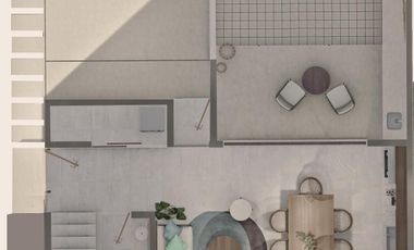 CASA EN VENTA MERIDA, PLAYA SAN BENITO, VILLAS SUNSET, 200 MTS DEL MAR, LISTA.