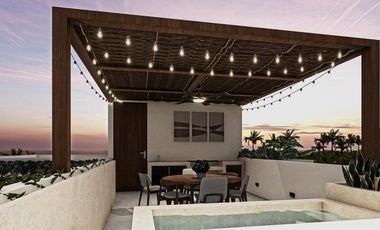 CASA EN VENTA MERIDA, PLAYA SAN BENITO, VILLAS SUNSET, 200 MTS DEL MAR, LISTA.