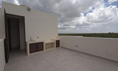 CASA EN VENTA MERIDA, PLAYA SAN BENITO, VILLAS SUNSET, 200 MTS DEL MAR, LISTA.
