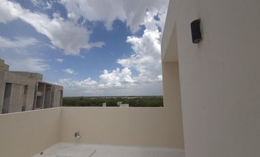 CASA EN VENTA MERIDA, PLAYA SAN BENITO, VILLAS SUNSET, 200 MTS DEL MAR, LISTA.