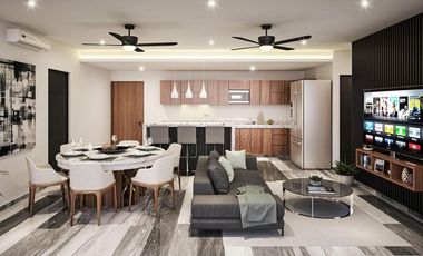 DEPARTAMENTO EN VENTA MERIDA, CHOLUL, AUTIKA, MOD. CIELO, ABRIL 2028.