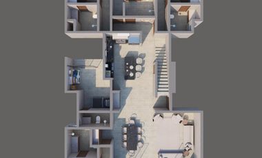 PENTHOUSE EN VENTA MERIDA, PLAYA SISAL, SANDRE L VILLAS, FRENTE AL MAR, LISTO.