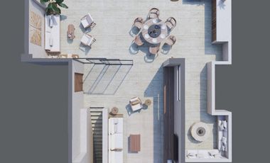 PENTHOUSE EN VENTA MERIDA, PLAYA SISAL, SANDRE L VILLAS, FRENTE AL MAR, LISTO.