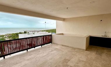 DEPARTAMENTO EN VENTA MERIDA, PLAYA SISAL, SANDRE LUXURY VILLAS, MOD A, LISTO.