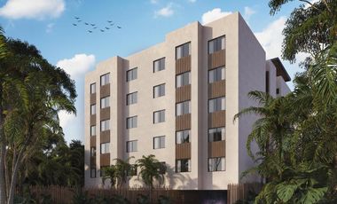 DEPARTAMENTO EN VENTA MERIDA, PLAYA SISAL, SANDRE LUXURY VILLAS, MOD A, LISTO.