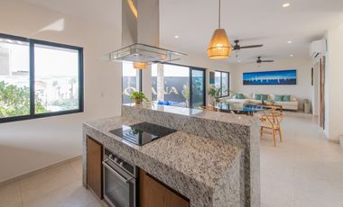 CASA EN VENTA MERIDA, PLAYA TELCHAC, BOCANA, FRENTE AL MAR, LISTO