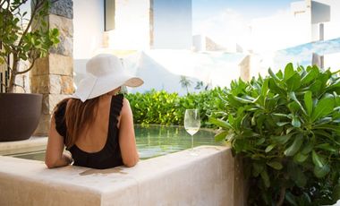 CASA EN VENTA MERIDA, PLAYA TELCHAC, BOCANA, FRENTE AL MAR, LISTO