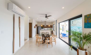 CASA EN VENTA MERIDA, PLAYA TELCHAC, BOCANA, FRENTE AL MAR, LISTO